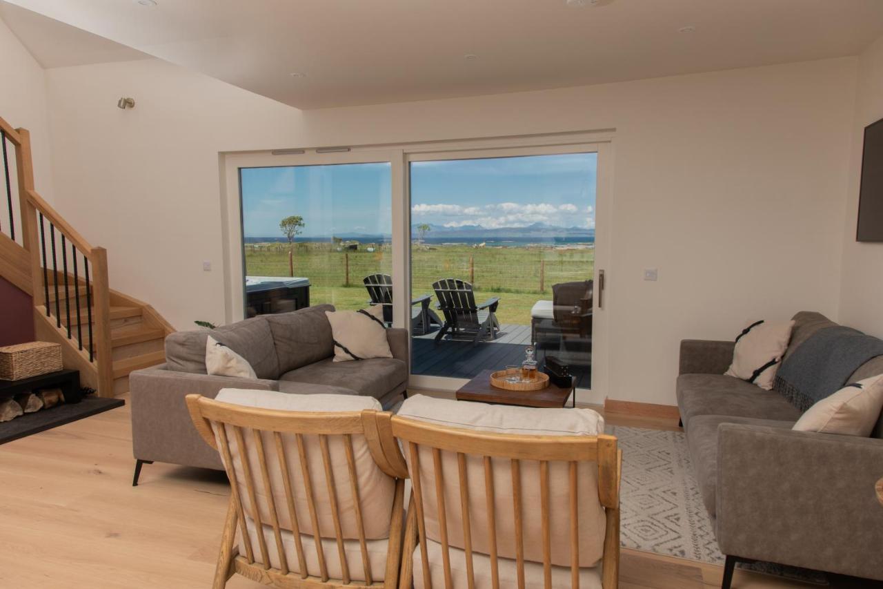 Villa Litua Luxury Self-Catering With Stunning Sea Views Arisaig Exterior foto